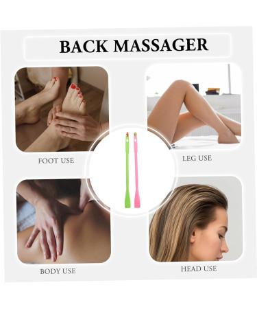 Beavorty 2-in-1 Back Scratcher & Massager - Relieve Itching & Soothe Soreness | Ideal Back Massage Device for All - Buy Online on GoSupps.com