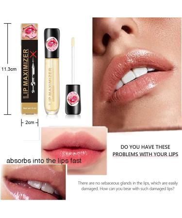 PICKX Vitamin E Lip Plumping Serum Lip Plumper Lip Plumping Serum Lip Hyaluronic Instant Lip Filler for Moisturize Eliminate Dryness Wrinkles Enhances Plump Gloss (1PC) - Buy Online on GoSupps.com