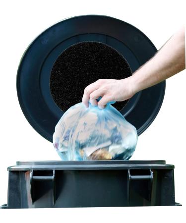 Gatuida 32 Stk Compost Box Filter Cotton Black Trash Can Odor Removal Carbon Filter Pads for Small Compost Containers & Diapers - Buy Online on GoSupps.com