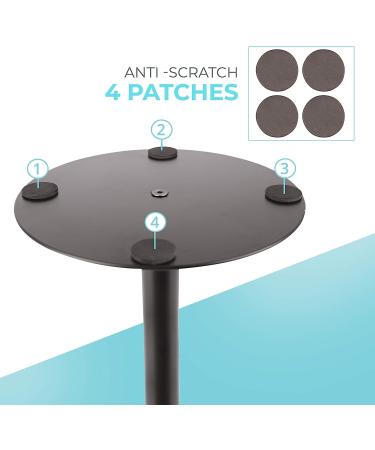 Rotating Medal Display Rack - Sturdy Rotatable Holder for 24+ Medals | Adjustable Stand, Anti-Scratch Bottom - Buy Online on GoSupps.com