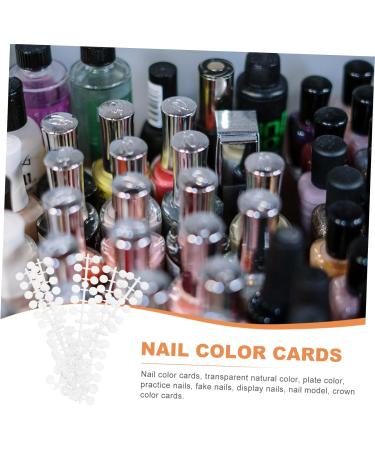 FOMIYES 32 Sets Nail Display Board Nail Art Display Chart Mini Nail Display Tips Nail Art Color Display Sheer Nail Polish Nail Sticks Shoelace Charms 3d Plastic Sample Display Stand - Buy Online on GoSupps.com