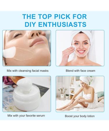 Hyaluronic Acid Powder 120g Hyaluronic Acid Serum Powder for Face & Skin Dual Molecular Weight Deep Hydration Moisture Lock Enhance Skin Elasticity & Barrier - Buy Online on GoSupps.com