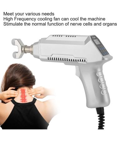 Chiropractic Massage Device with 6 Massage Heads - Silver | Improve Comfort & Healing | International Shipping Available - Buy Online on GoSupps.com
