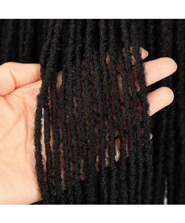 Lady Miranda Black Dreadlock Headband Wig for Women and Men - Medium Twist Afro Synthetic Dreadlock Wig - Buy Online on GoSupps.com