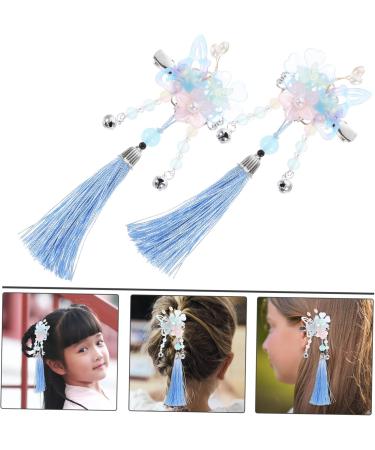 Ipetboom 1 Pair Butterfly Hair Clip Temperament Hair Clip Hair Styling Accessories Chinese Hair Accessories Hair Barrettes Hair Clips for Thick Hair Alloy Child China Pearl - Buy Online on GoSupps.com