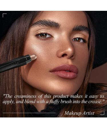 LUXAZA Cream Eyeshadow Stick - Hypoallergenic Shimmer Eye Shadow | Waterproof, Long Lasting & Cruelty-free Vegan Makeup (#138) - Buy Online on GoSupps.com