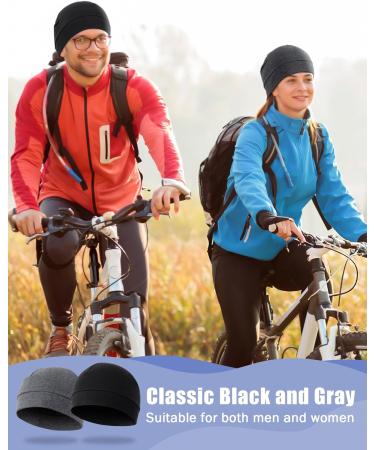 MELLIEX 2 Pack Cycling Cap - Under Helmet Cotton Skull Cap for Men & Women | Multifunctional Winter Hat & Helmet Lining - Buy Online on GoSupps.com