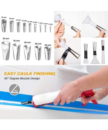 YZYDF 5 in 1 Caulking Tool Set Sealant Finishing Tool with Squeegees for Kitchen Bathroom Window Sink Tile Joints - Buy Online on GoSupps.com