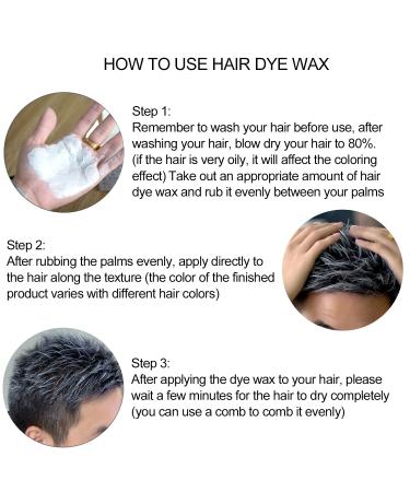 Temporary Hair Color Wax Blue - Unisex Washable Styling Wax for Party Cosplay & Halloween (4.23 oz) - Buy Online on GoSupps.com