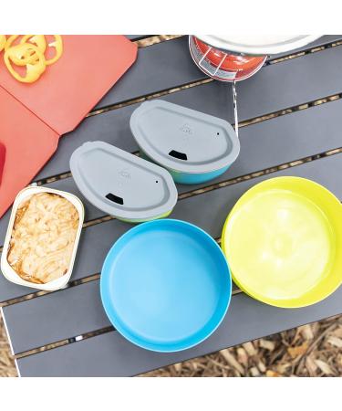 Msr 2-Person Camping Mess Kit in Blue and Green - Lightweight and Durable - Buy Online on GoSupps.com