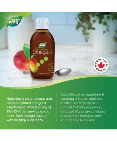 NutraSea Mango Health Supplement 200 Milliliter Mango 200 ml (Pack of 1) - Buy Online on GoSupps.com