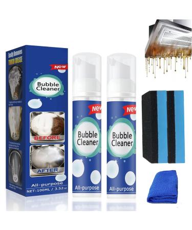 Homenpetz Cleaning Pots Spray Foaming Heavy Oil Stain Cleaner Reshline Foam Cleaner All Purpose Bubble Cleaner Foam Spray (30ML 2Pcs) 30ML 2pcs