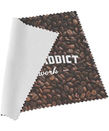 Urban Backwoods Coffee Addicted II Microfiber Cloth - Premium Glasses Cleaning Cloth for Optimal Care | International Shipping - Buy Online on GoSupps.com