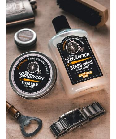 Walton Wood Farm Beard Wash (The Gentleman) - Citrus & Mahogany Scent - 8 fl oz | Premium Men's Grooming | International Shipping - Buy Online on GoSupps.com