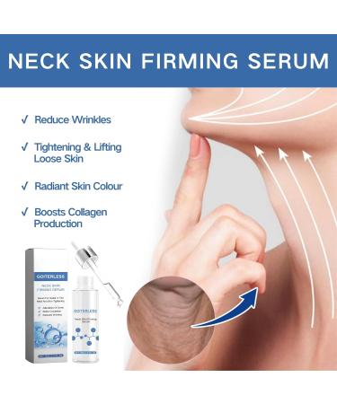 Neck Firming Serum Rapid Lift Advanced Neck Serum Neck Firming Cream Black Neck Remover Neck Lift Skin Tightening for Fine Lines and Wrinkles on the Neck Repair Sagging Skin - Buy Online on GoSupps.com