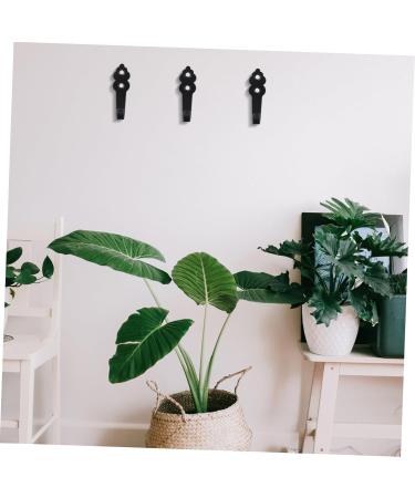 Cabilock 20 Pcs Hook up Wall Mounted Coat Hooks Rustic Coat Hooks Rustic Hanger Robe Hook Bag Hook Porch 7X4CMx2pcs Blackx2pcs - Buy Online on GoSupps.com