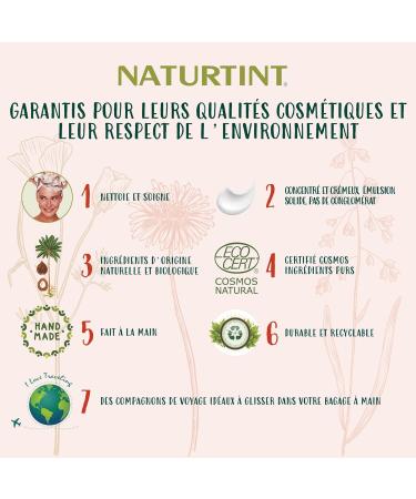 Naturtint Eco Fortifying 2in1 Solid Shampoo/Conditioner for Damaged Hair without Silicones/Parabens Red 75 ml - Buy Online on GoSupps.com