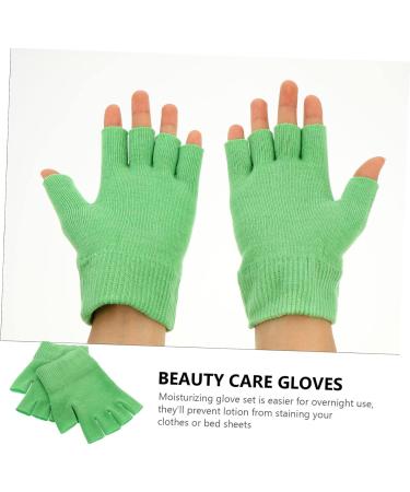 POPETPOP 6 Pairs Gel Gloves Hydrating Gloves Half Finger Glove Cracked Skin Gloves Hand Moisturising Gloves Grooming Glove Moisturizing Gloves Hand Care Gloves Computer Miss Dipping Lotion - Buy Online on GoSupps.com