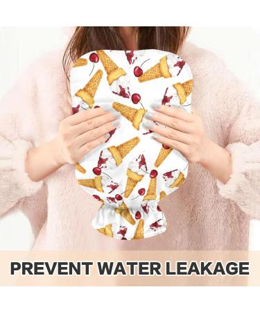 Buy Naanle Watercolor Hot Water Bottle 1L with Cover | Pain Relief & Heat Therapy for Bed Hands & Feet - International Shipping Available - Buy Online on GoSupps.com