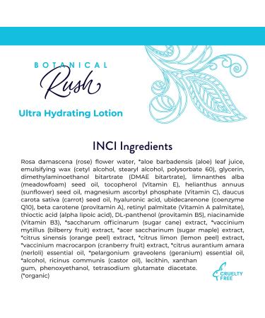 Ultra Hydrating Lotion with Rose Water & Carrot Seed Oil | Revitalize Dull Skin | Nourishing & Hydrating | 1.0 FL OZ - International Shipping Available - Buy Online on GoSupps.com
