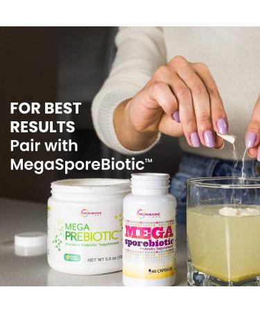 MegaPre Prebiotic Blend - Clinically Tested Oligosaccharides Fiber for Immune Health & Digestion - 180 Capsules - Buy Online on GoSupps.com