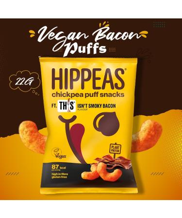 Hippeas Puffs Crisps Gluten Free Pick N Mix | Choose From 4 from 6 Flavours | Sweet & Smokin Herbs We Trust Take it Cheesy Salt & Vinegar Sriracha - Pack of 8 X 22g (2 of Each) 22 g (Pack of 8) - Buy Online on GoSupps.com