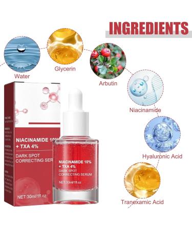 Dark Spot Correcting Serum Pink Serum Dark Spot Serum Targets Dark Pigmentation Stubborn Dark Spots Brightens Skin Tone Suitable for a Variety of Skin Types Daily Cleansing and Beauty - Buy Online on GoSupps.com