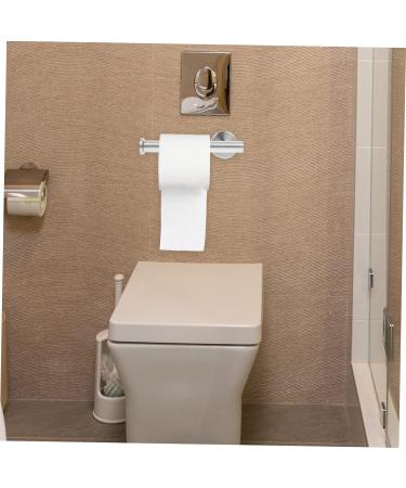 Solustre 6-Piece Bathroom Accessories Set - Stainless Steel 304 Hooks & Holders for Towels Toilet Paper & Slippers - Nail-Free Under Cabinet Storage - Buy Online on GoSupps.com