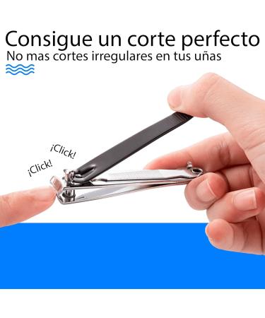 Professional Nail Clippers for Feet and Hands Perfect for Manicure and Pedicure for Adults and Children Sharp and Durable Stainless Steel Nail Clippers - Buy Online on GoSupps.com