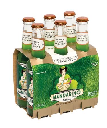 GREEN TANGERINE | 6 X 275 ML POLARA | RECETTE SICILIENNE ANCIENNE |