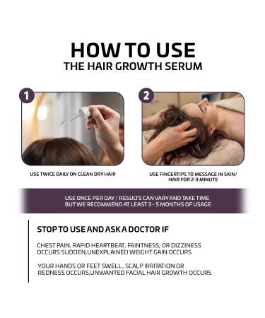 Belleka Minoxidil for Women 2% Hair Growth Serum - Thinning Hair Treatment - Regrow, Strengthen, and Thicken Hair - Stop Hair Loss - 60ml - Buy Online on GoSupps.com