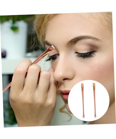 MUSISALY 2pcs Eyeliner Brush Angled Eyeliner Eye Brush Eyeliner Makeup Tool Eyebrow Makeup Brush Plastic - Buy Online on GoSupps.com