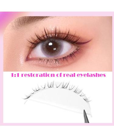 Magnetic Eyelashes Cat Eye Wispy Lashes Magnetic False Eyelashes with Applicator No Glue Needed Natural Strip Lashes Durable 1 Pair Magnetic Lashes - Buy Online on GoSupps.com