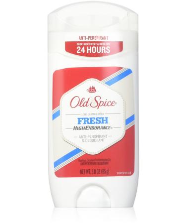OLD SPICE High Endurance Antiperspirant Invisible Solid Fresh 3 Oz (Pack of 3) - Buy Online on GoSupps.com