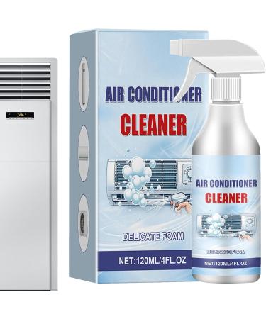 Air Conditioner Cleaner Spray | 120ml Air Conditioner Coil Cleaner Spray | Safe All-Purpose Household Bubble Cleaner Effective Multi-purpose Foam Cleaner for Dirt Grease - Buy Online on GoSupps.com