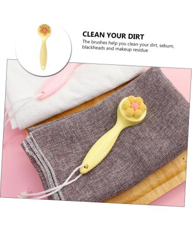 Didiseaon 1pc Face Brush Soft Bristle Facial Brush Facial Exfoliating Brush Removing Blackhead Brush Deep Cleaning Facial Brush Manual Artificial Fiber Cleansing Brush Miss - Buy Online on GoSupps.com