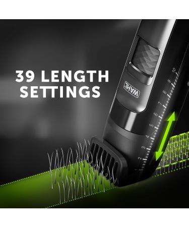 Wahl Beard Trimmer Men Precision Glide Hair Trimmers for Men Mens Stubble Trimmer Male Grooming Set Fully Washable Integrated Cutting Combs Waterproof Beard Trimming Single - Buy Online on GoSupps.com