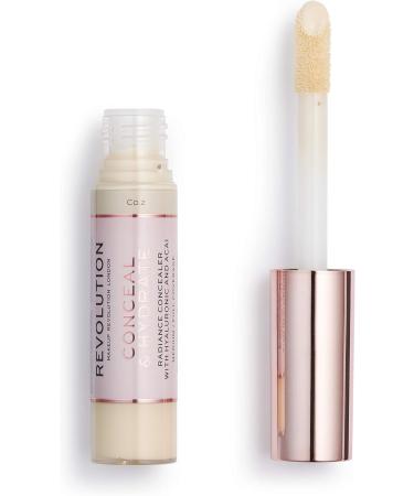 Makeup Revolution Conceal & Hydrate Concealer C5.7 - Hydrating Coverage for a Flawless Finish - Buy Online on GoSupps.com