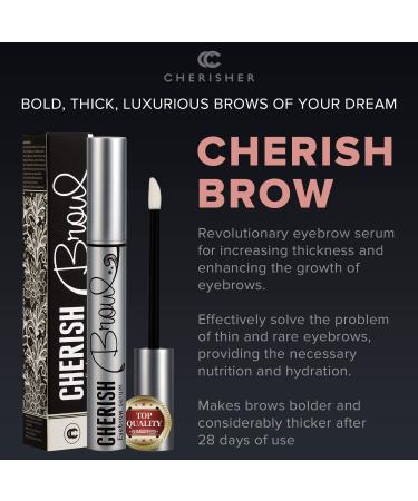 Eyebrow Growth Serum - Cherisher | Conditioner That Cherish Your Natural Brows Make It Bold Thick And Defined | Enhancer That Stimulates Regrowth New Eyebrows - Buy Online on GoSupps.com