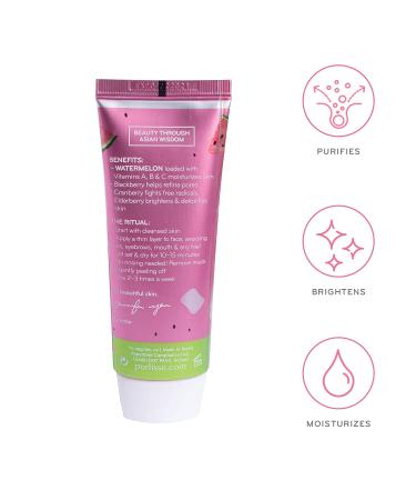 Buy Purlisse Watermelon Energizing Marshmallow Peel Off Mask 2.5 fl oz | Hydrating Skin Care - Buy Online on GoSupps.com