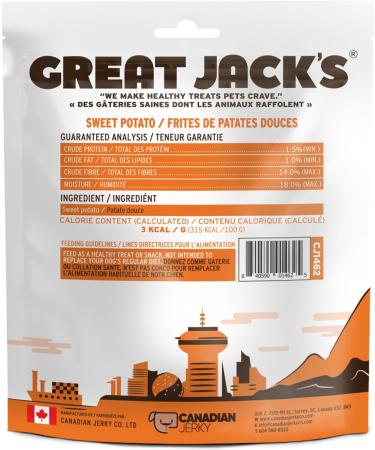 Great Jack s Sweet Potato Fries 142g - Buy Online on GoSupps.com