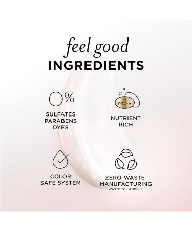 Pantene Nutrient Blends Miracle Moisture Boost Rose Water Conditioner for Dry Hair Sulfate-Free Paraben-Free Safe for Color-Treated Hair 237 mL - Buy Online on GoSupps.com