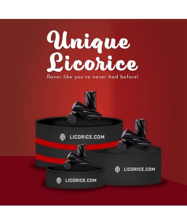 Australian Black Licorice Chews - Gourmet Candy (1 lb) | Licorice.com - Buy Online on GoSupps.com