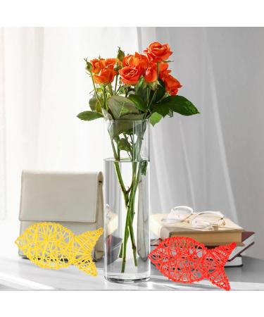 Alipis 4-Piece Colorful Rattan Fish Balls - 18cm Decorative Woven Balls for Birds & DIY Projects | International Shipping - Buy Online on GoSupps.com