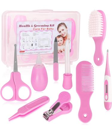 RoseFlower 9-in-1 Baby Healthcare & Grooming Kit - Nursery Care Set for Newborns & Toddlers - Buy Online on GoSupps.com