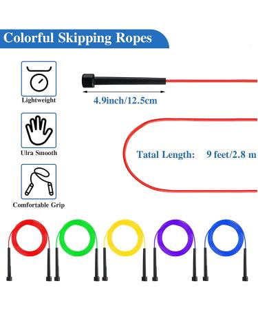 Buy Kinzio Jump Rope - Non-Slip Adjustable Speed Rope for Fitness Boxing & CrossFit for Adults & Children - Ideal for Sport & Leisure - Ships Worldwide - Buy Online on GoSupps.com
