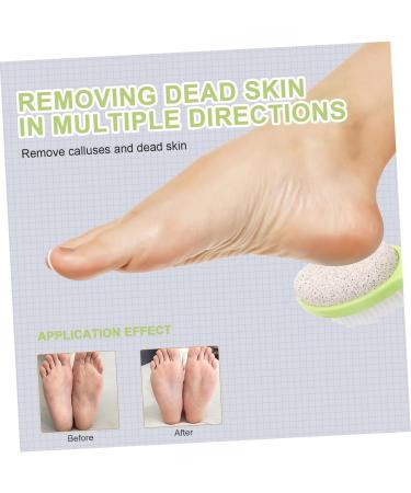 Housoutil Pumice Stone Foot Brush Pedicure Foot Scrubber Pumice Stone Pedicure Tool Exfoliating Stone Foot Stone Pedicure Tools for Feet Foot Exfoliator Tool Portable Pedicure File - Buy Online on GoSupps.com