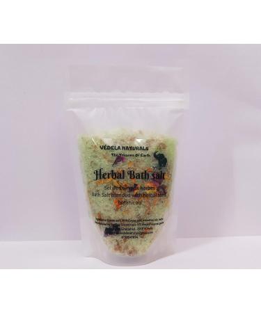 Peppermint Bath Salt | Bath Salt 300grm | Bath Salt Blended with Herbs sea Salt & Pink Salt | Bath Salt | Bath Salt for Women | 300grm