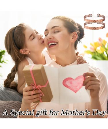 Magnetic Lymph Detox Copper Bracelets for Women - 2Pcs Lymphatic Drainage Wristbands with 3500 Gauss Magnet - Carpal Tunnel Relief - 100% Copper Cuff Bangle Jewelry Gifts - Buy Online on GoSupps.com