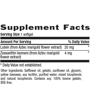 Country Life Lutein & Zeaxanthin 20mg - 60 Softgels for Eye Health | Buy Now! - Buy Online on GoSupps.com